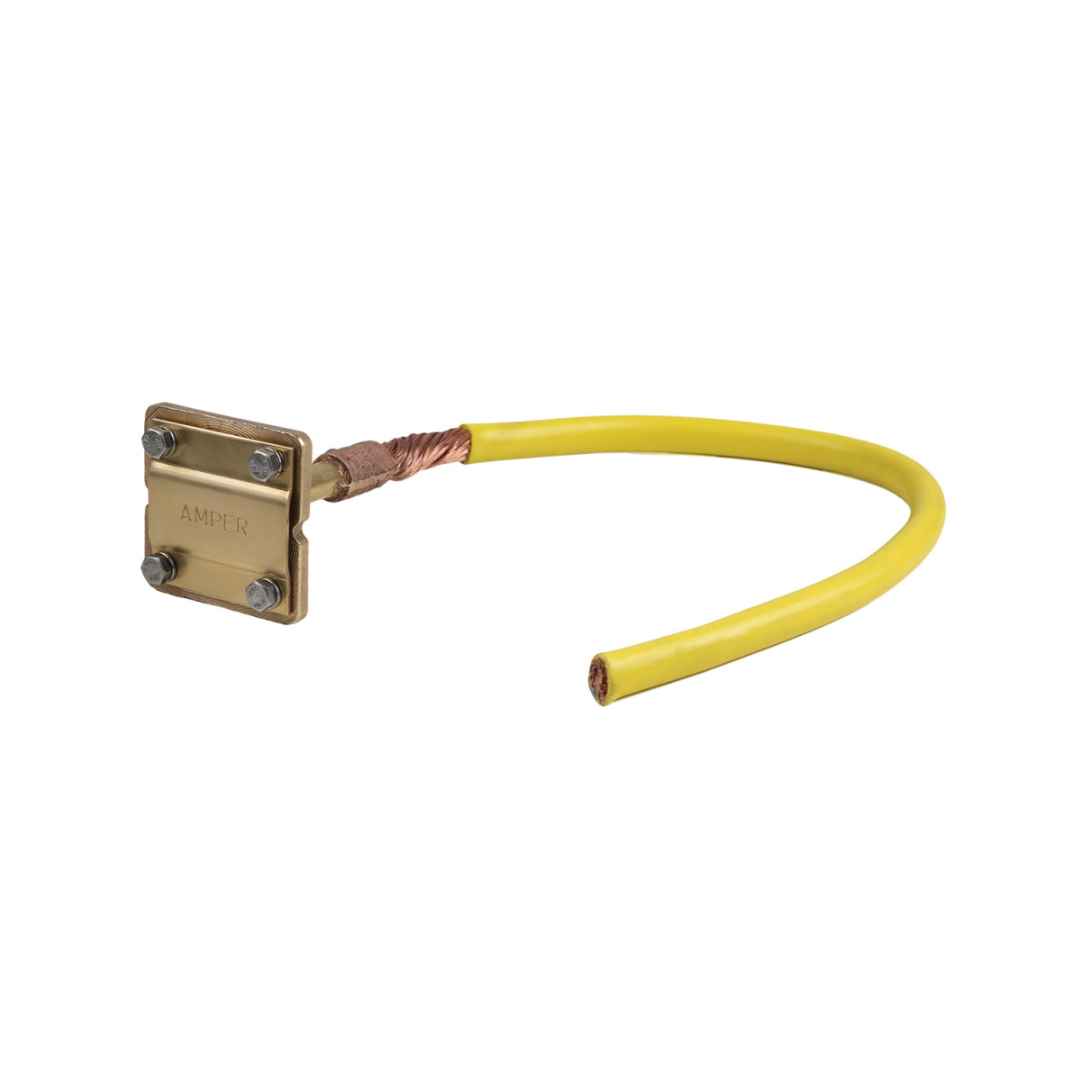 FOUR HOLE EARTHING POINT (CABLE.WELDED)