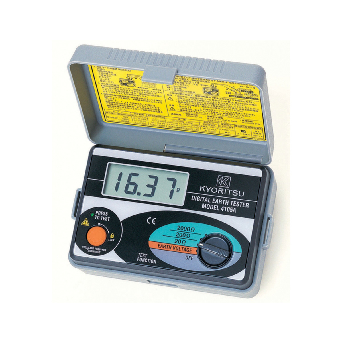 4105A- EARTHING RESISTANCE TEST DEVICE 